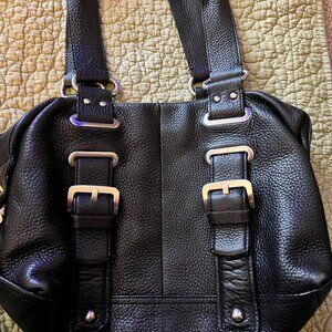 Excellent Condition - Kenneth Cole New York Black Leather Handbag